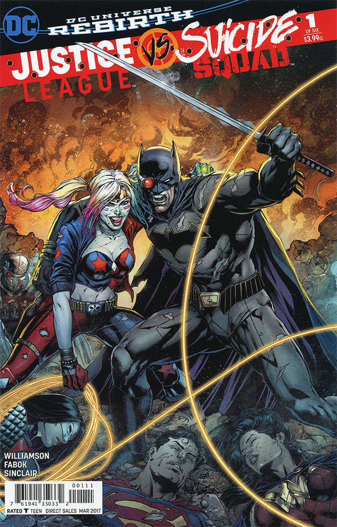 Justice League Vs. Suicide Squad #1  - 2nd printing