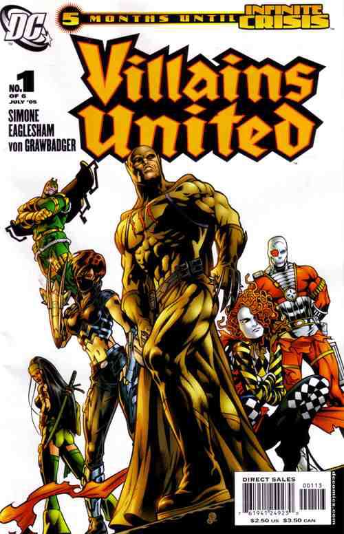 Villains United #1  - 3rd printing