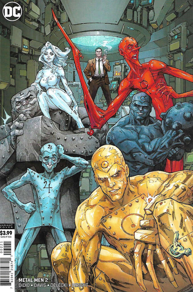 Metal Men (4th Series) #2 Variation A