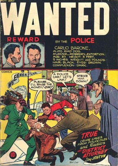 Wanted Comics