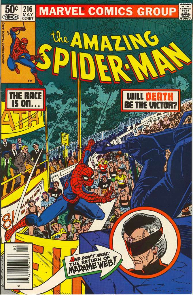 The Amazing Spider-Man #216 Newsstand Edition