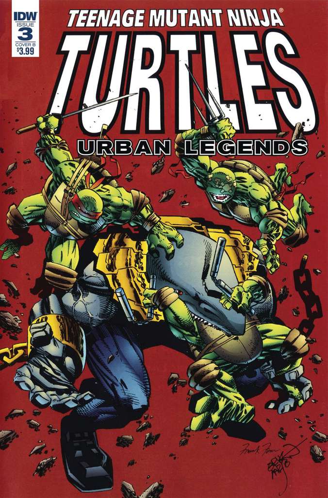 Teenage Mutant Ninja Turtles: Urban Legends #3 Variation B
