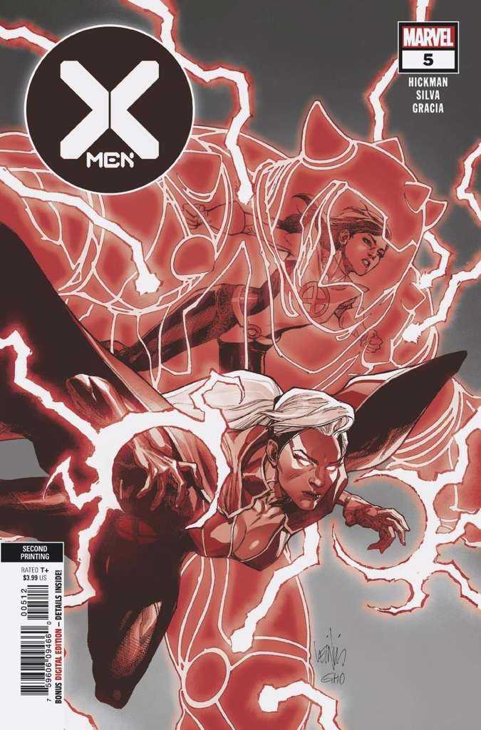 X-Men (5th Series) #5  - 2nd printing