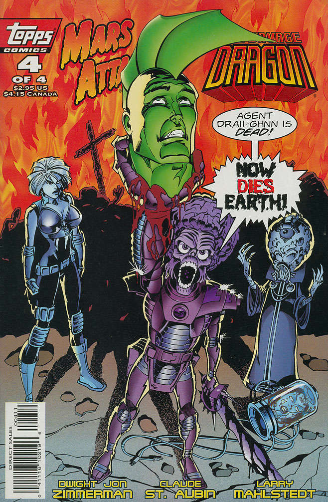 Mars Attacks the Savage Dragon #4