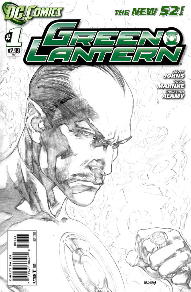 Green Lantern (5th Series) #1 Variation B