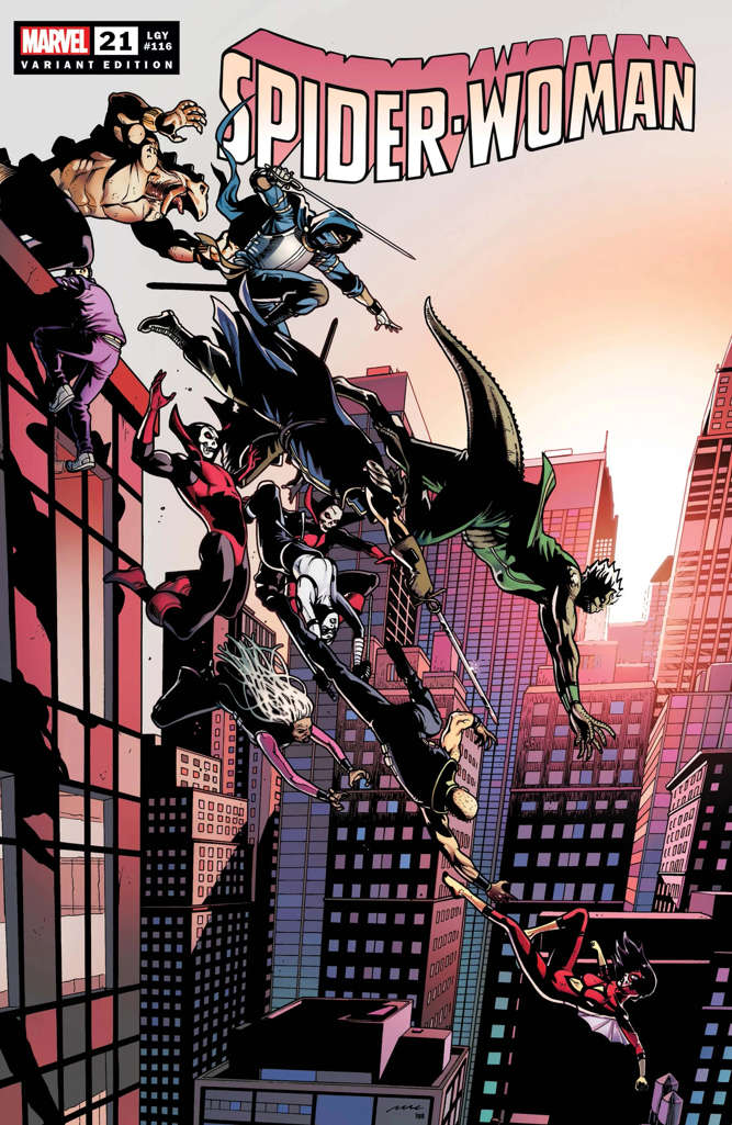 Spider-Woman (7th Series) #21 Variation A
