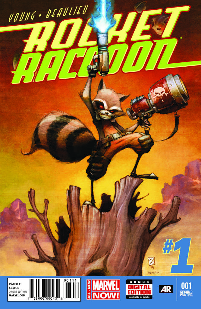 Rocket Raccoon (2nd Series) #1  - 2nd printing