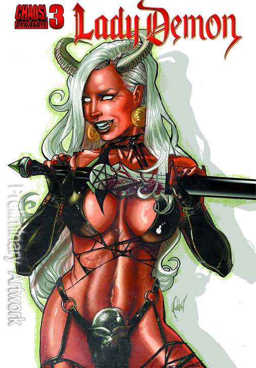 Lady Demon (Dynamite) #3 Variation B