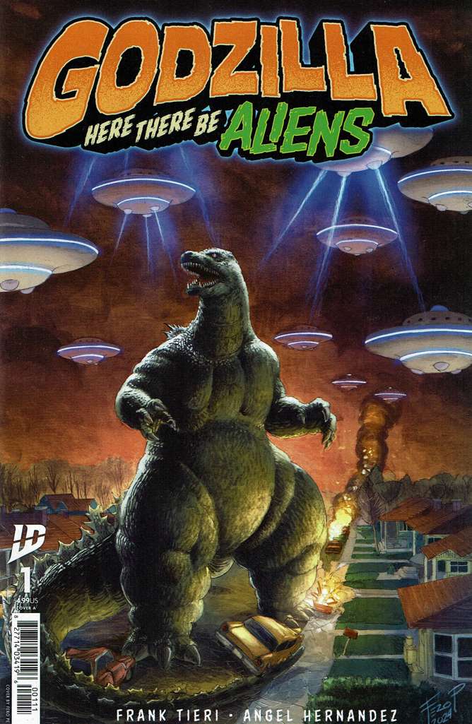 Godzilla: Here There Be Aliens #1 Variation A