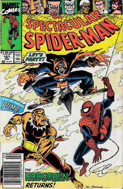 The Spectacular Spider-Man #161 Newsstand Edition