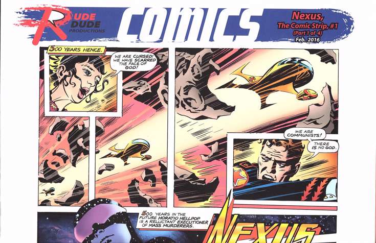 Nexus, The Comic Strip
