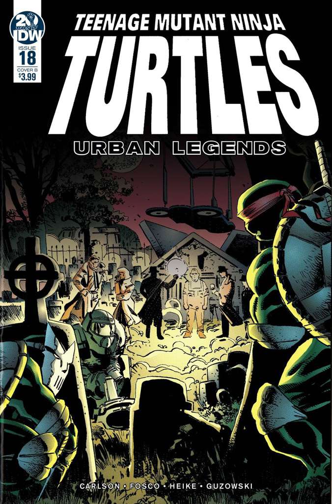 Teenage Mutant Ninja Turtles: Urban Legends #18 Variation B