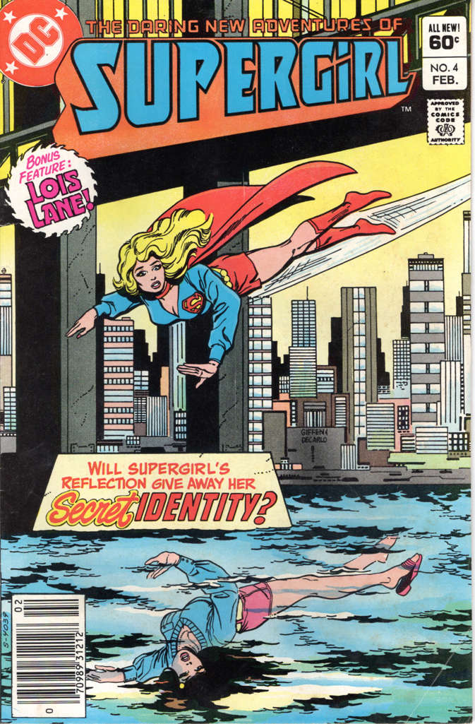 The Daring New Adventures of Supergirl #4 Newsstand Edition