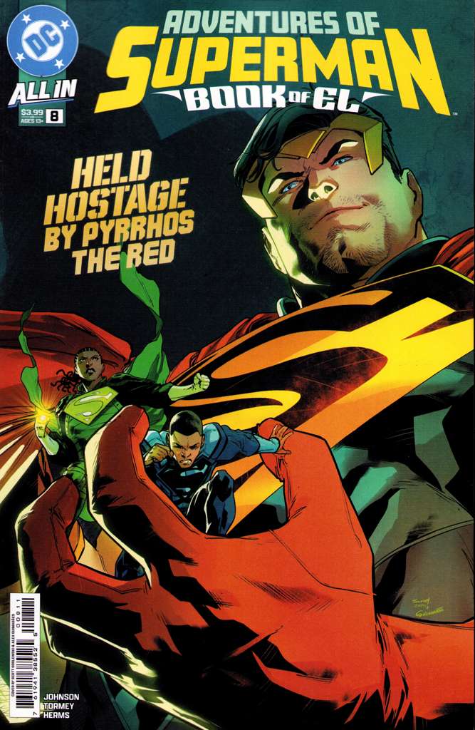 Adventures of Superman: Book of El #8 Variation A