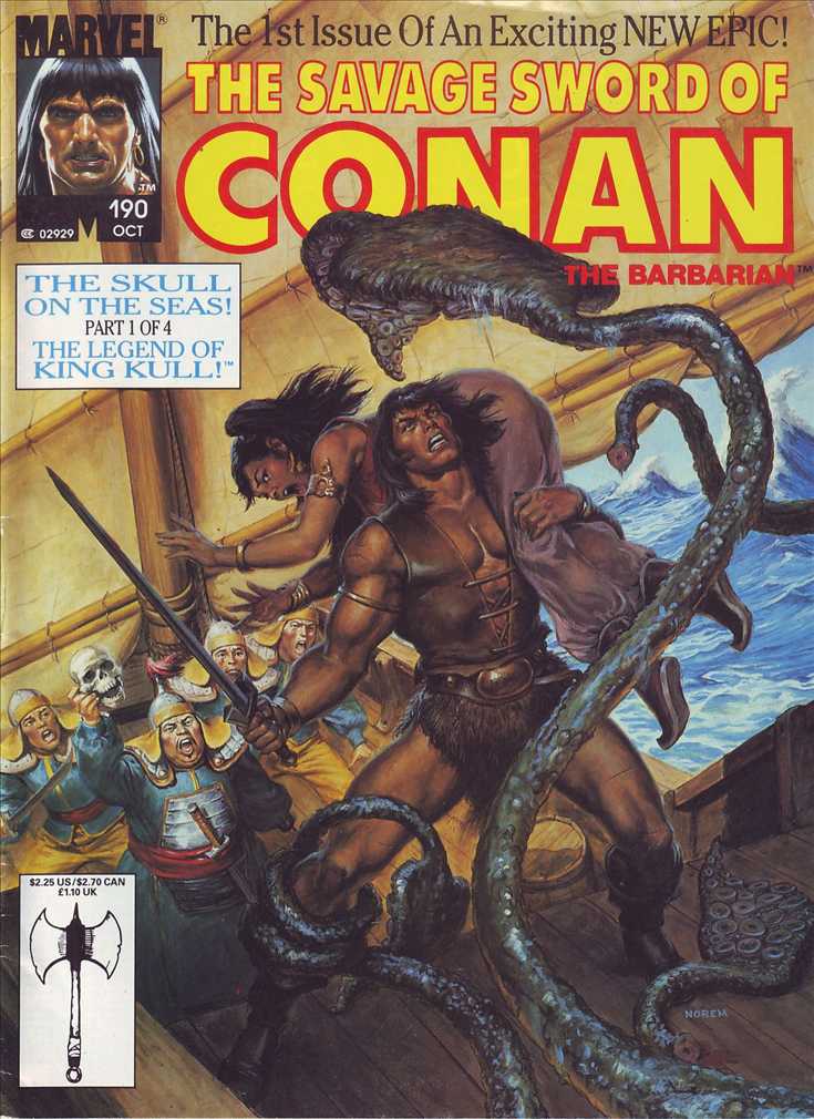 Savage Sword of Conan #190