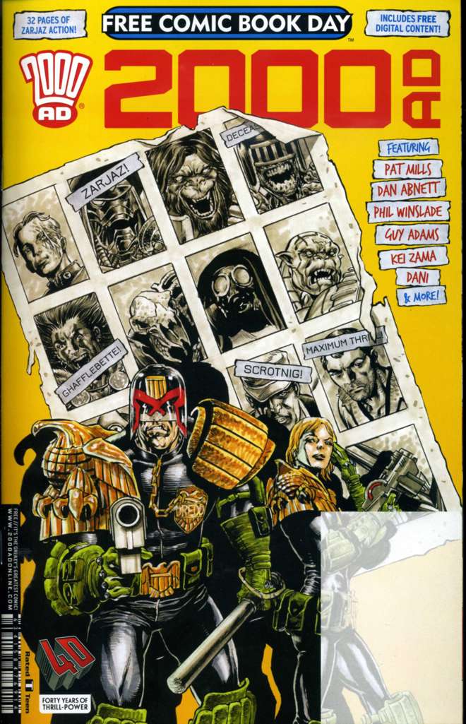 2000 A.D. Free Comic Book Day #2017