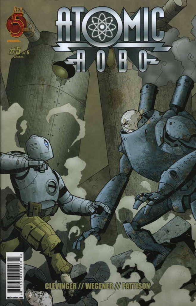Atomic Robo #5  - 2nd printing