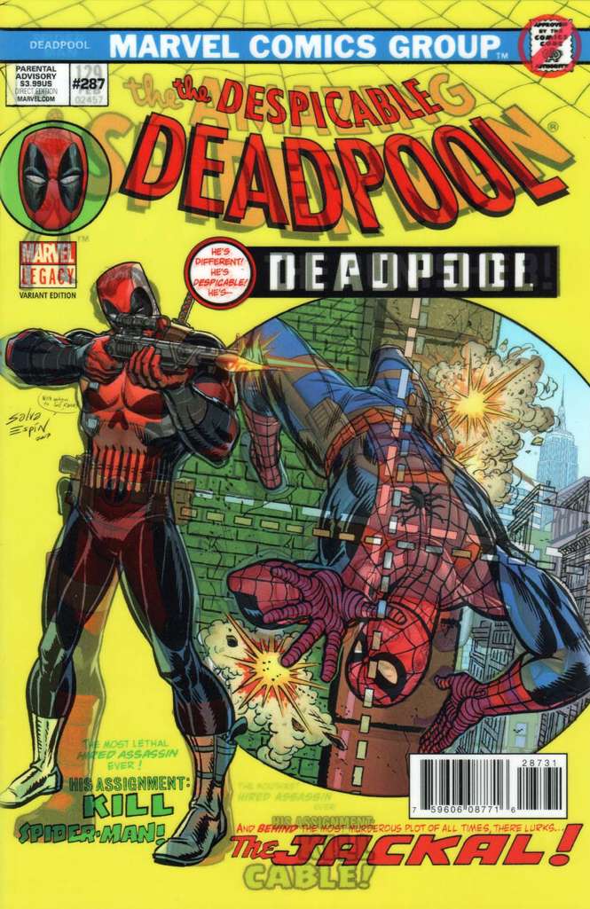Despicable Deadpool #287 Variation B