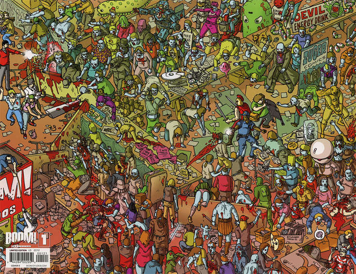 Fanboys Vs. Zombies #1 Variation E