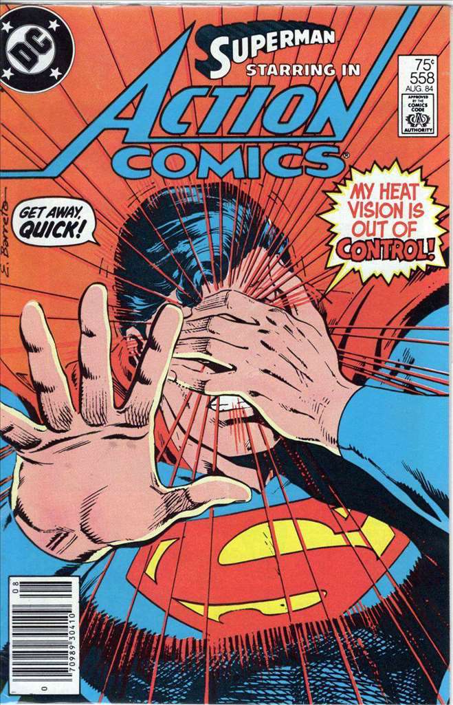 Action Comics #558 Newsstand Edition