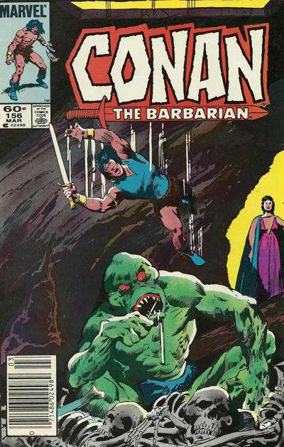 Conan the Barbarian #156 Newsstand Edition