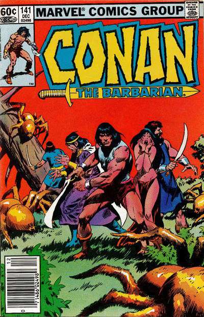 Conan the Barbarian #141 Newsstand Edition