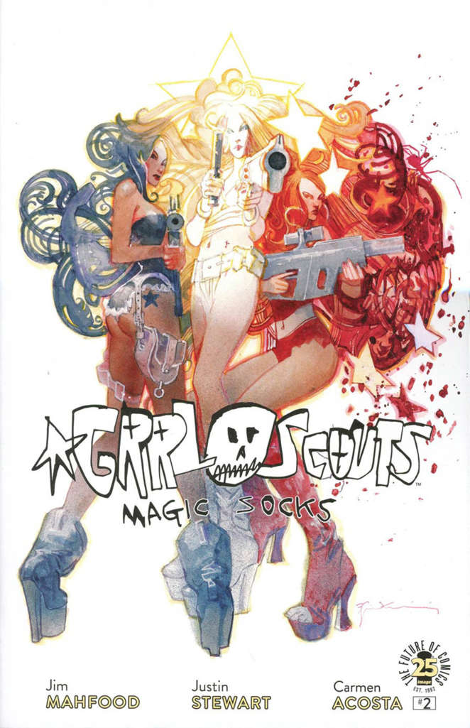 Grrl Scouts: Magic Socks #2 Variation B