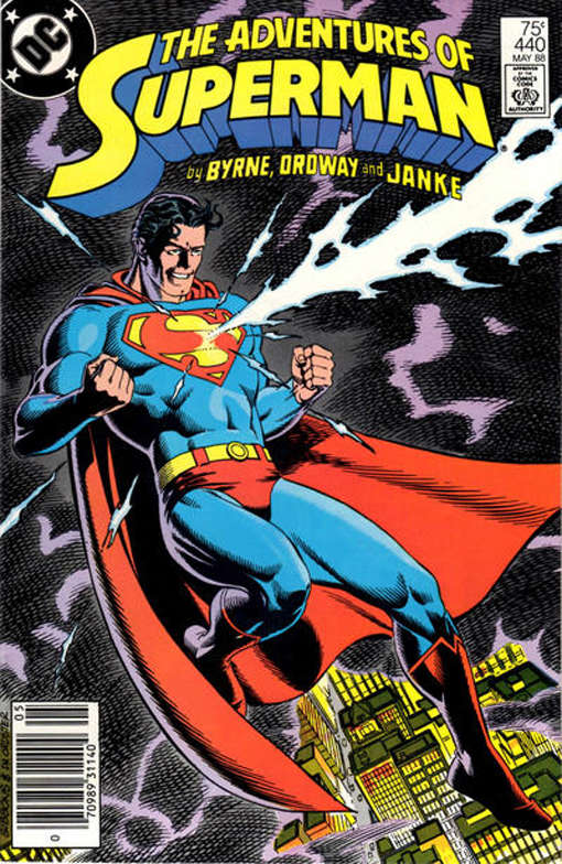 Adventures of Superman #440 Newsstand Edition