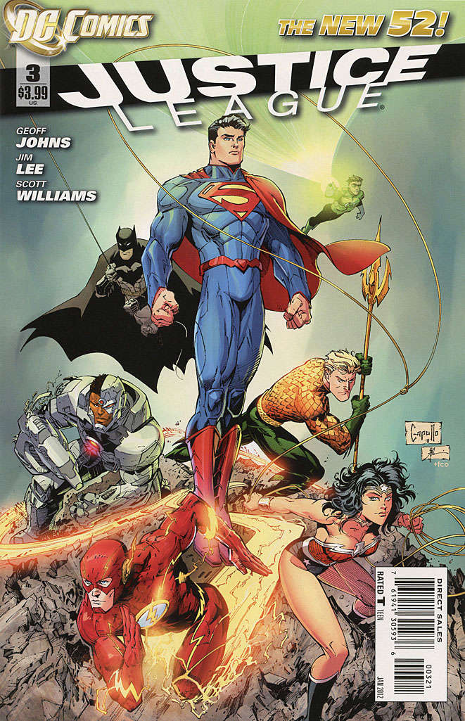 Justice League (2nd Series) #3 Variation A