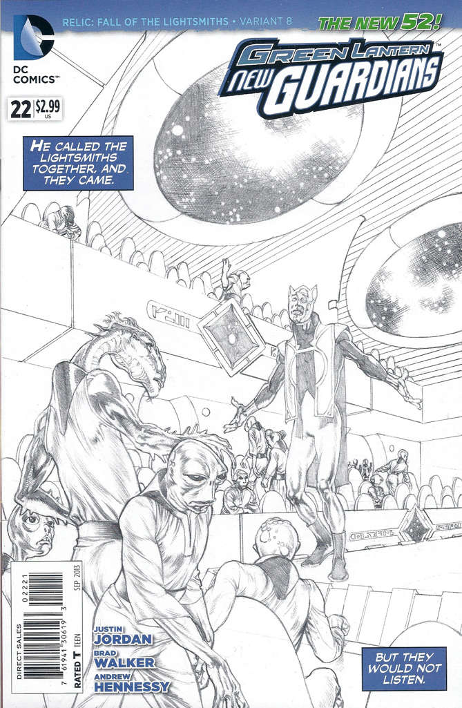 Green Lantern: New Guardians #22 Variation A