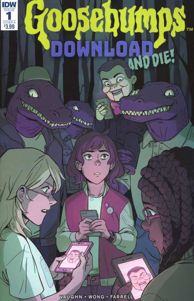 Goosebumps: Download and Die #1 Variation A