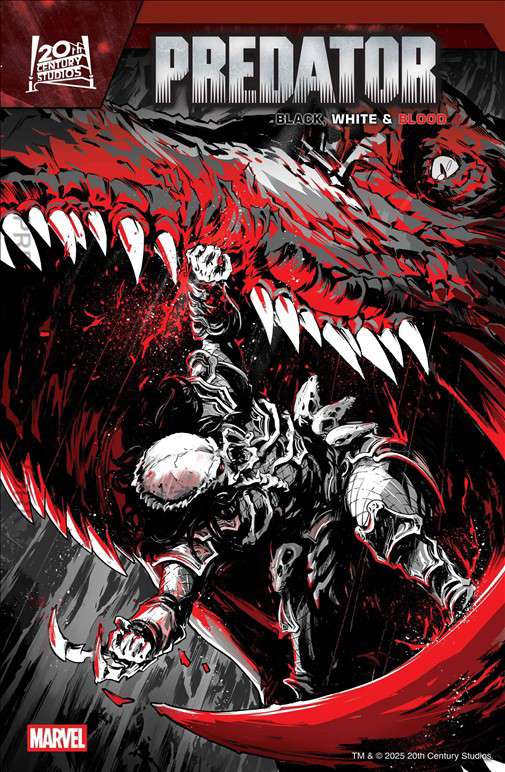 Predator: Black, White & Blood #1 Variation B
