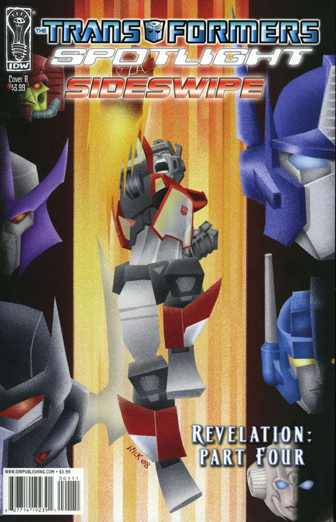 The Transformers: Spotlight #19 Variation B