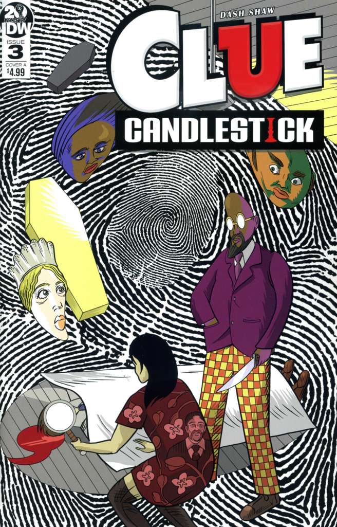 CLUE: Candlestick #3 Variation A