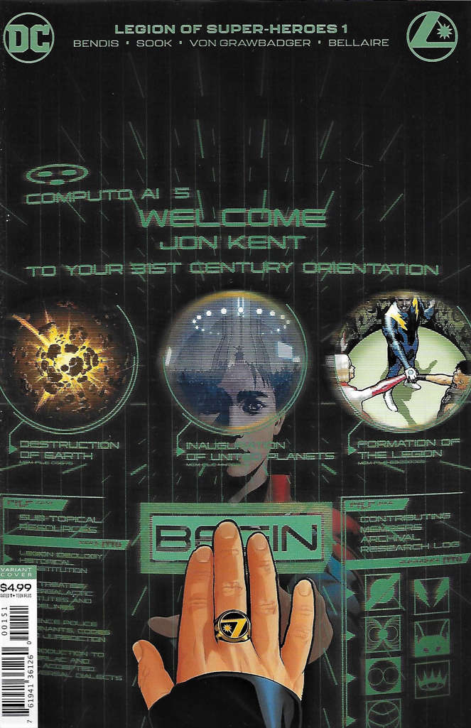Legion of Super-Heroes (8th Series) #1 Variation D