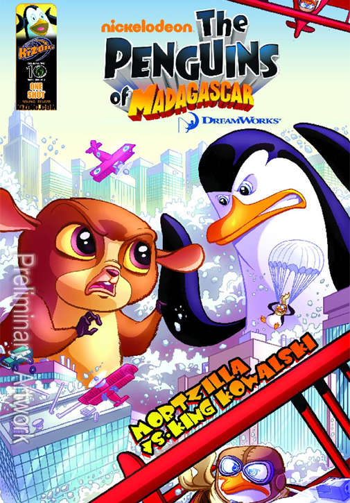 Penguins of Madagascar: Mortzilla Vs.Kowalski