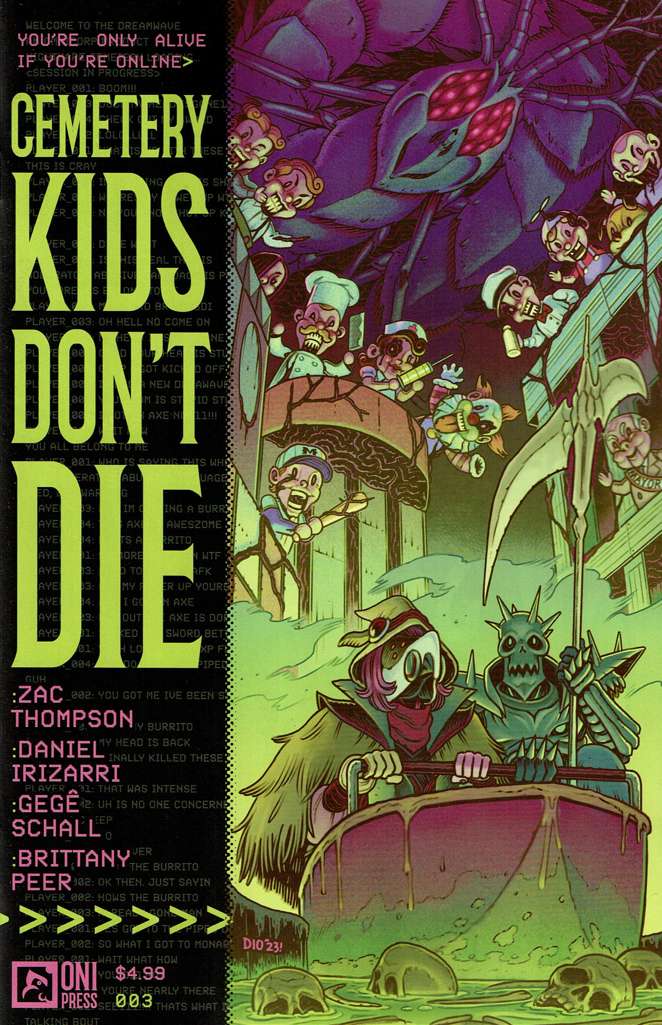 Cemetery Kids Don’t Die #3 Variation A