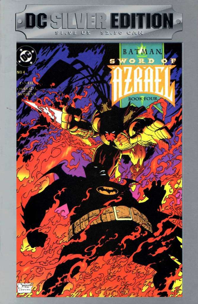 Batman: Sword of Azrael #4 Silver Edition