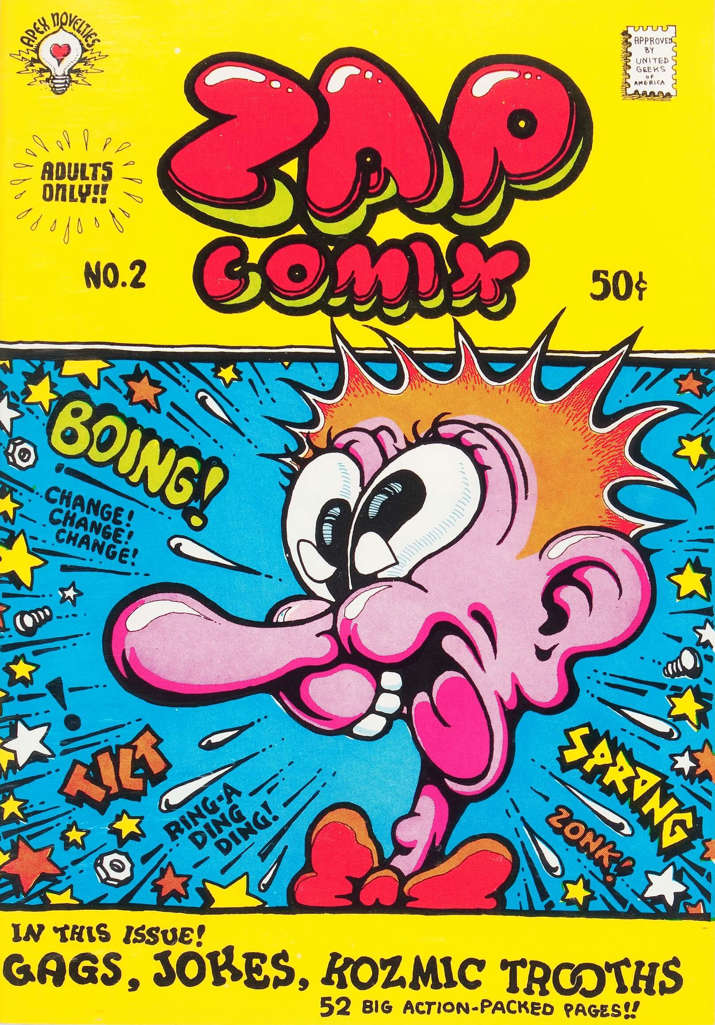 Zap Comix #2  - 2nd printing
