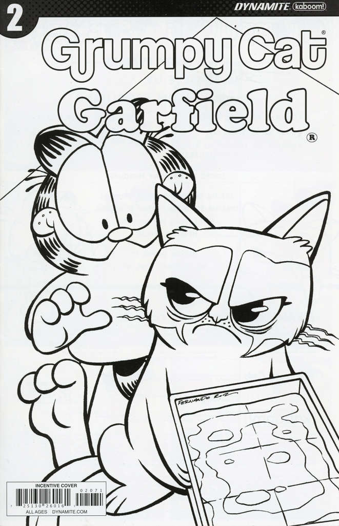 Grumpy Cat/Garfield #2 Variation G