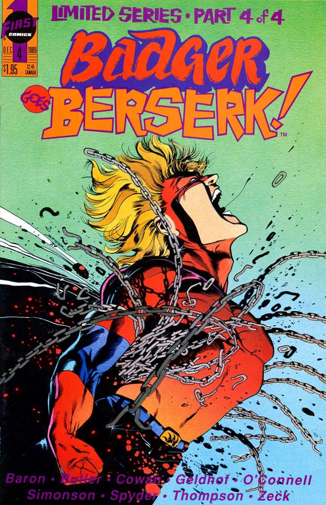 Badger Goes Berserk #4