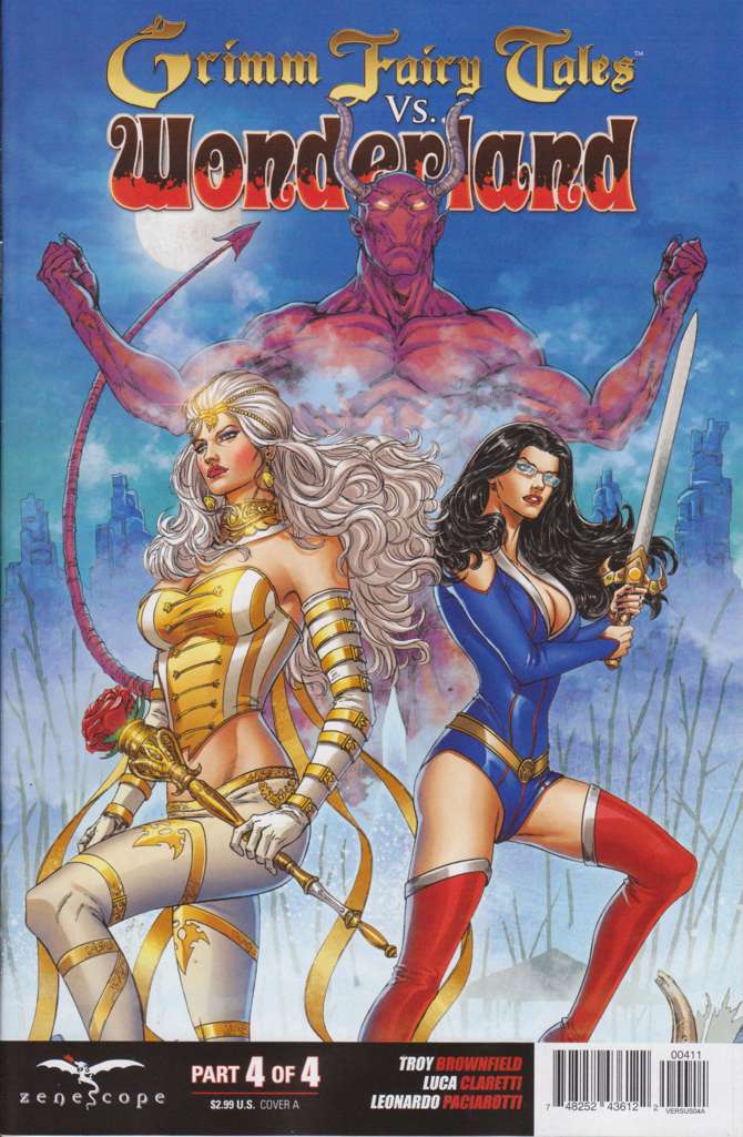 Grimm Fairy Tales vs. Wonderland #4 Variation A