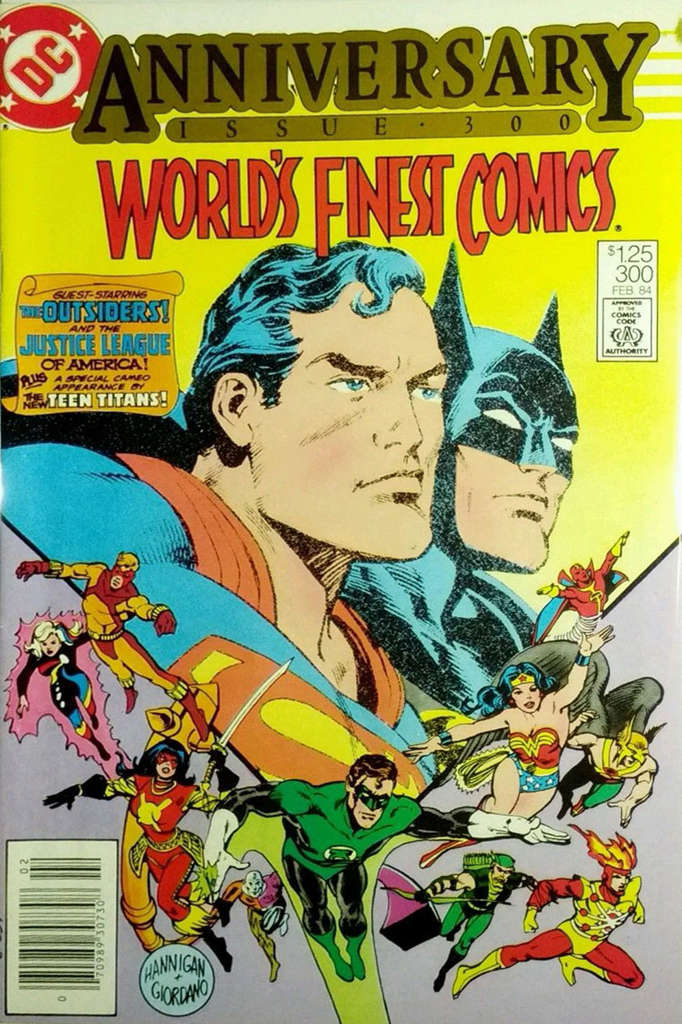 World’s Finest Comics #300 Newsstand Edition