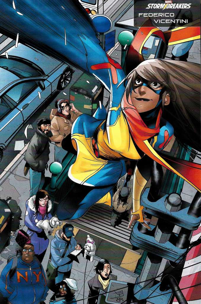 Ms. Marvel: Mutant Menace #1 Variation B