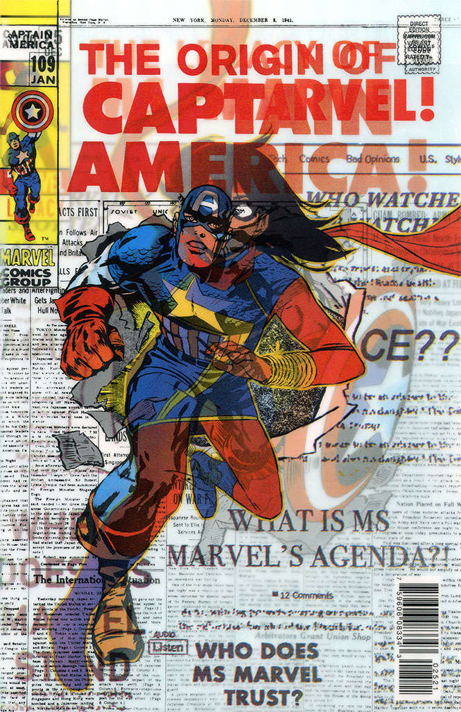 Ms. Marvel (4th Series) #25 Variation D