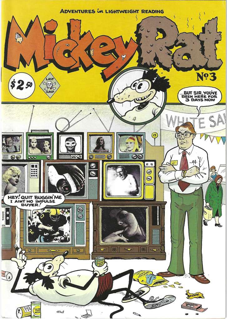 Mickey Rat #3  - 2nd printing