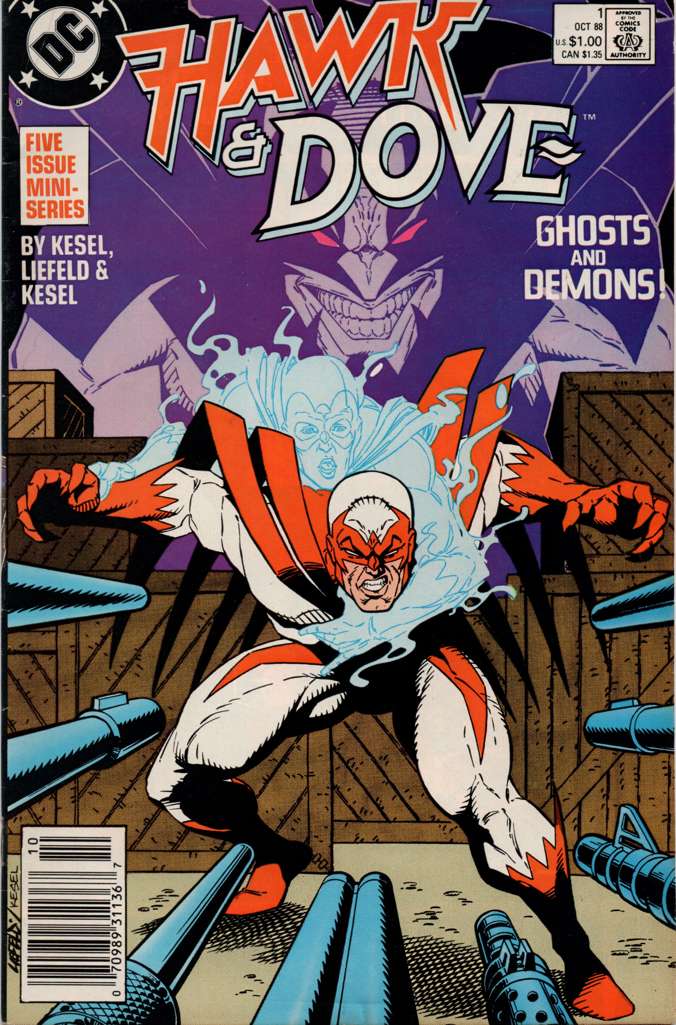 Hawk and Dove (2nd Series) #1 Newsstand Edition