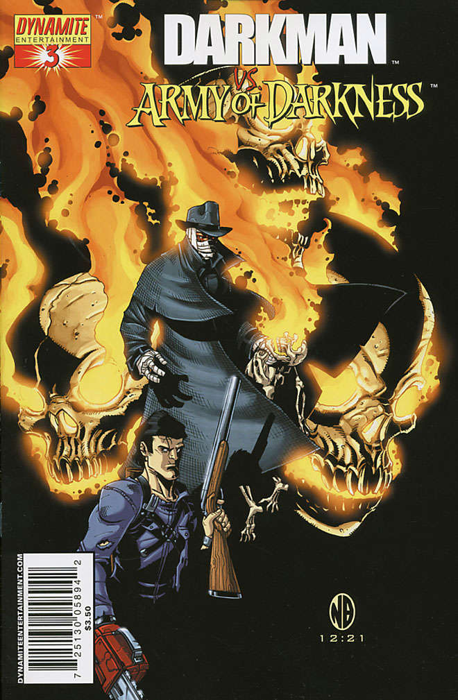 Darkman vs. the Army of Darkness #3 Variation B