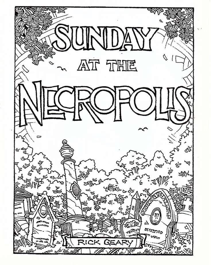 Sunday at the Necropolis