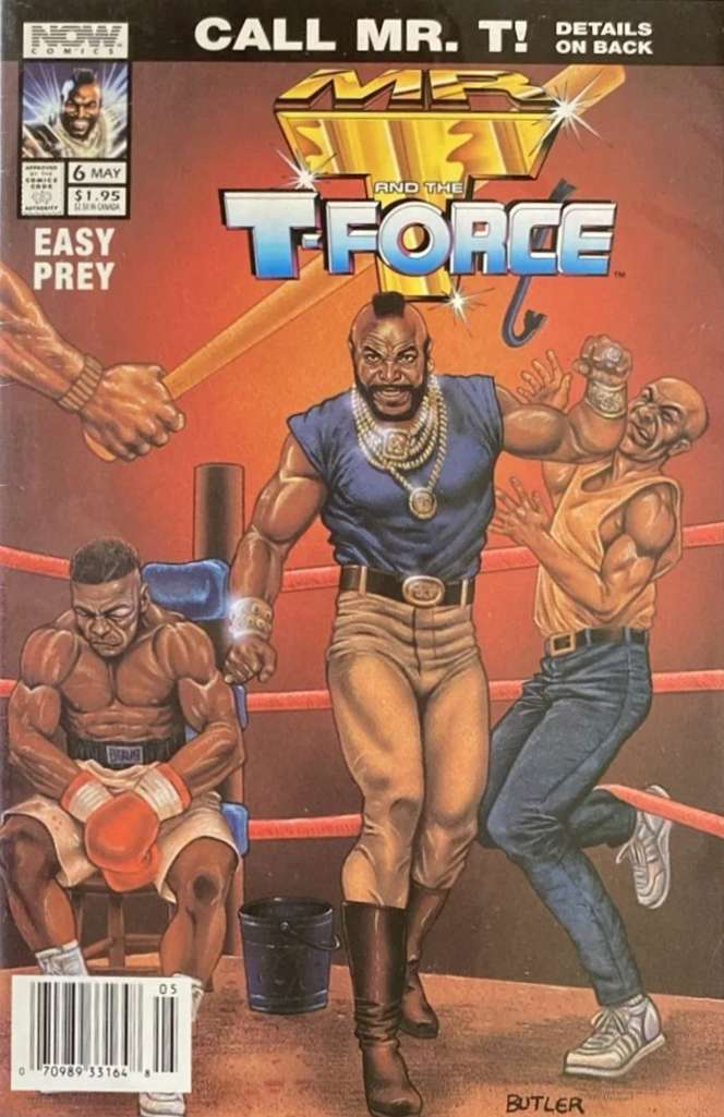 Mr. T and the T-Force #6 Newsstand Edition
